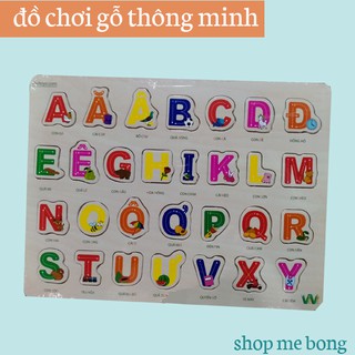 Bảng chữ tiếng Việt không núm có hình minh họa