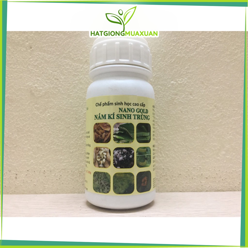 NANO GOLD NẤM KÍ SINH TRÙNG - CHẾ PHẨM SINH HỌC CAO CẤP - AN TOAN CHO NGƯỜI - NGĂN NGỪA CÔN TRÙNG, SÂU BỌ, NHỆN ĐỎ, NHỆN