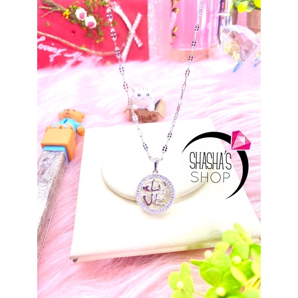 Dây chuyền inox siu dể thương lấp lánh