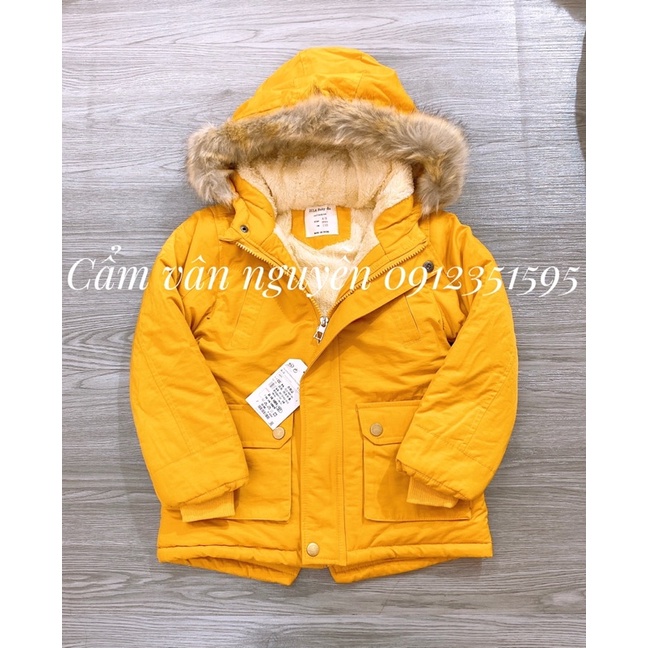 Áo Parka Trung Quốc xuất khẩu cho bé(17-33kg)