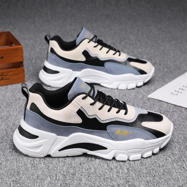 Giày Sneaker Nam Đế Cao Su Non, Giày Nam trend 2021 - Tăng Chiều Cao Tự Nhiên _mi9 : !