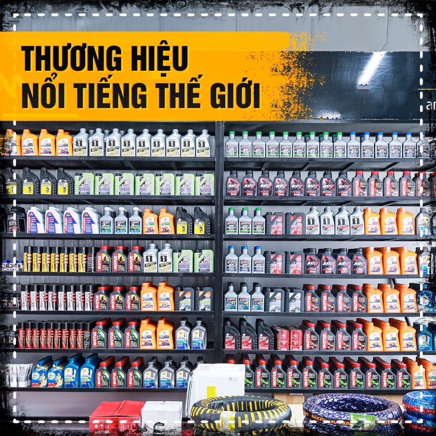 Nhớt Motul 3100 Silver 0.8L hoặc 1L cho xe số, xe côn tay 920002, 920001