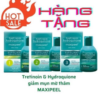 Tretinoin và hydroquione giảm mụn mờ thâm hiệu quả Maxipeel