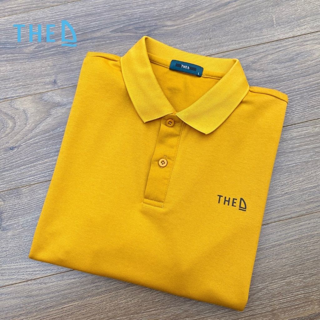 Áo Polo Nam Cotton The D Trơn Màu Dáng Regular Fit, Chất Liệu Cotton Mềm Mịn, Thoáng Mát, Thấm Hút Tốt AP 5512 | BigBuy360 - bigbuy360.vn