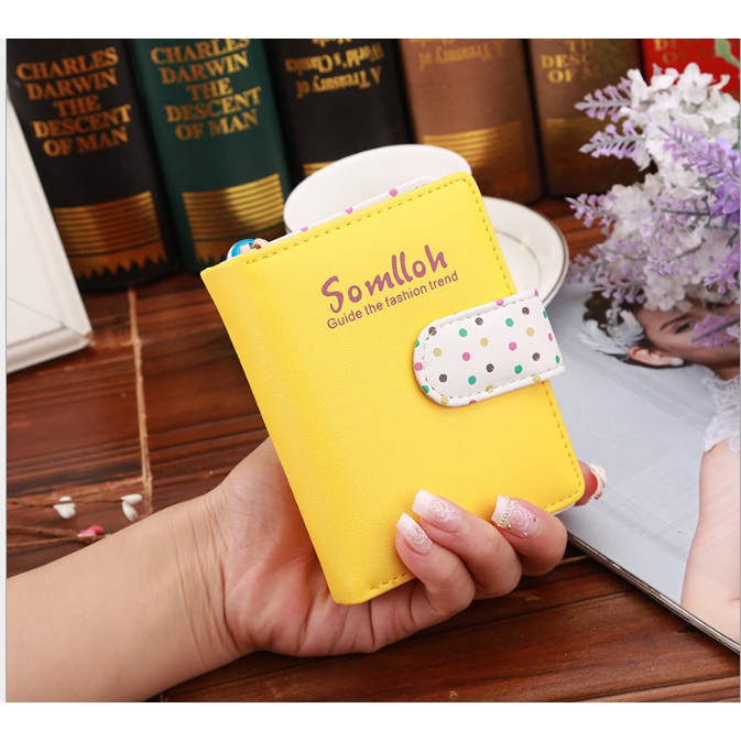 [SHOPEE GỢI Ý] Ví ngắn màu xanh đen style Hàn Quốc cực yêu...hàng mới về | BigBuy360 - bigbuy360.vn