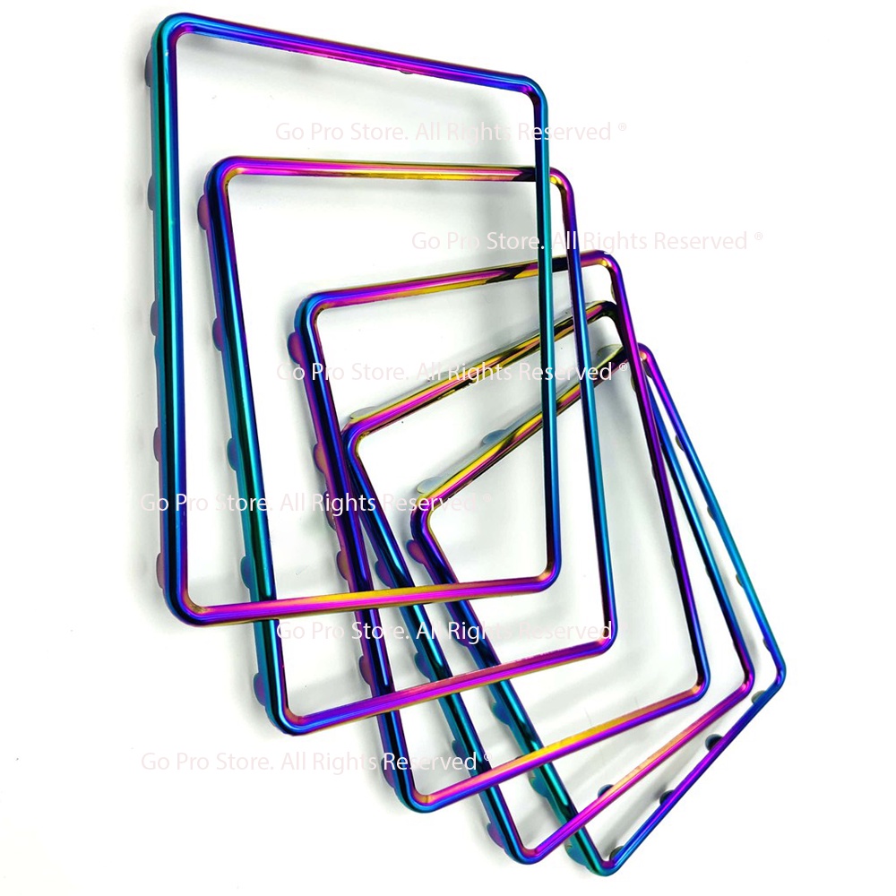 01 Viền Biển Số Inox Gắng Xe Máy, Xe Đạp Điện