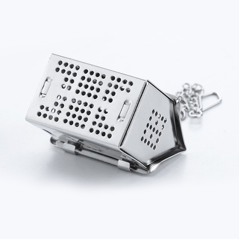 Dụng Cụ Lọc Gia Vị Thảo Dược Hình Ngôi Nhà Bằng Thép Không Gỉ