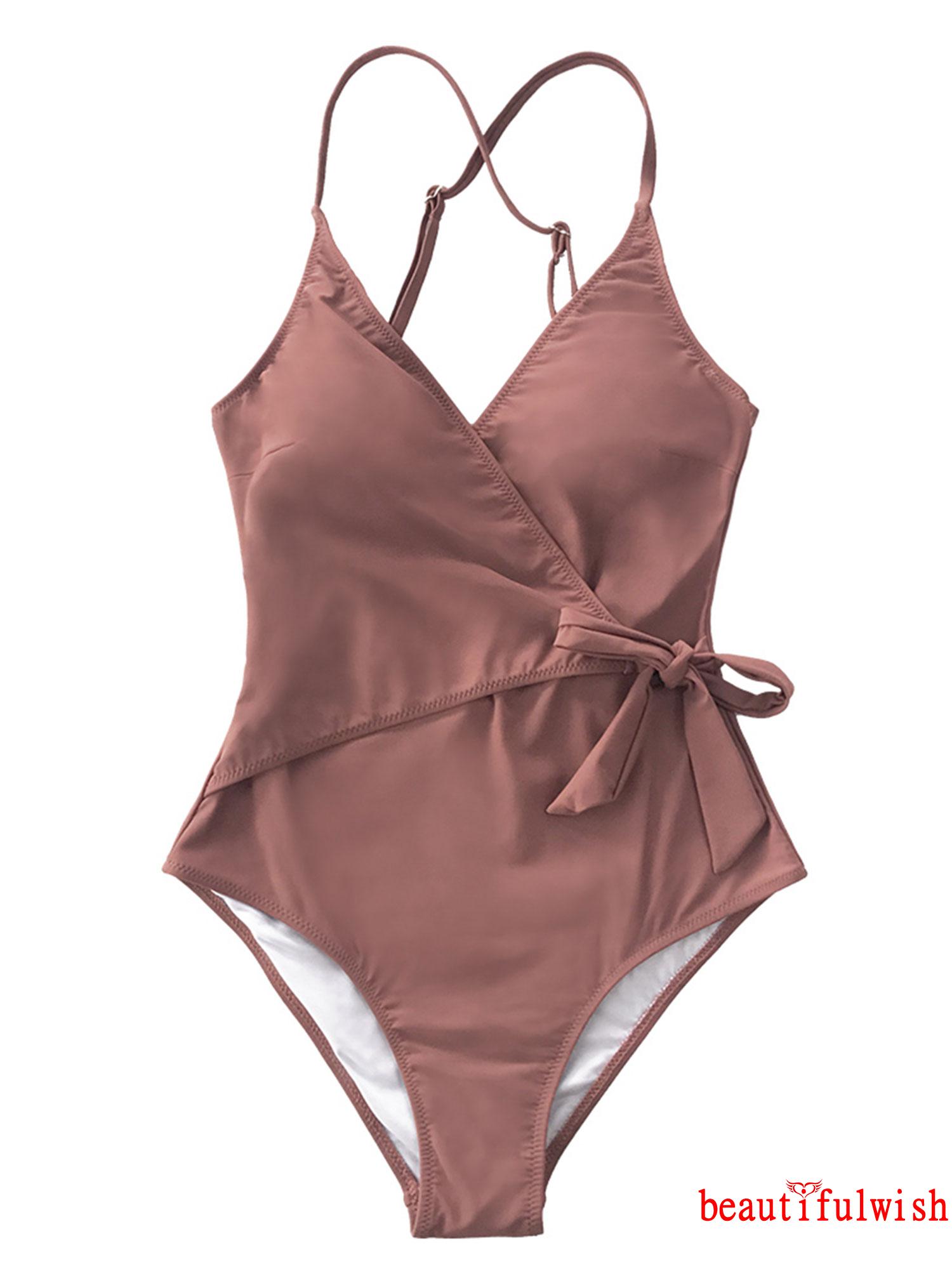 Bộ Bikini Liền Thân Cổ V Quyến Rũ Cho Nữ | BigBuy360 - bigbuy360.vn