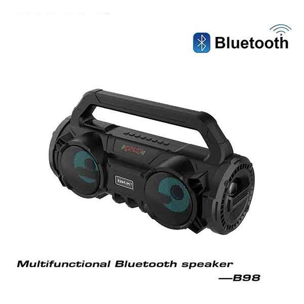 LOA BLUETOOTH KARAOKE BKK B98 TẶNG KÈM 1 MIC CÓ DÂY