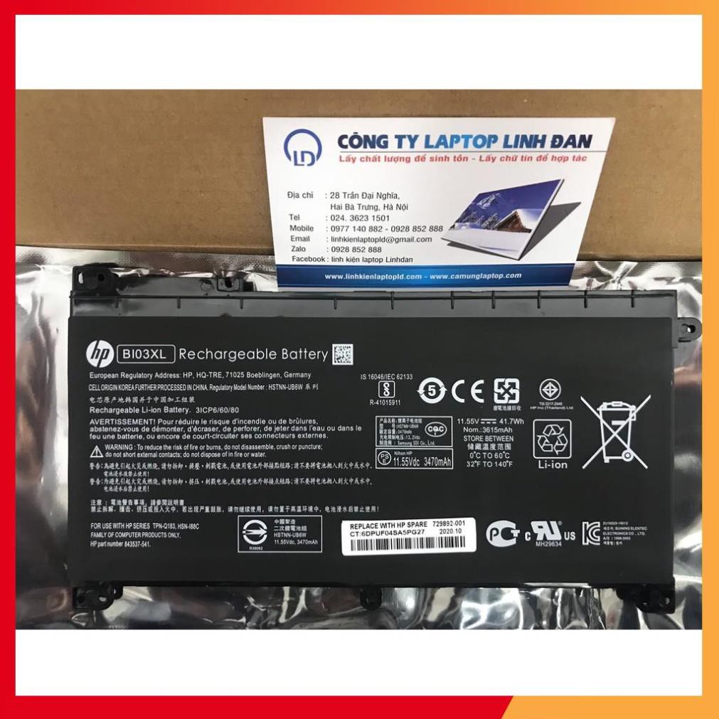 💖💖 Pin (Original)41.5wh HP Pavilion X360 13-u 13-u000 BI03XL ON03XL Battery
