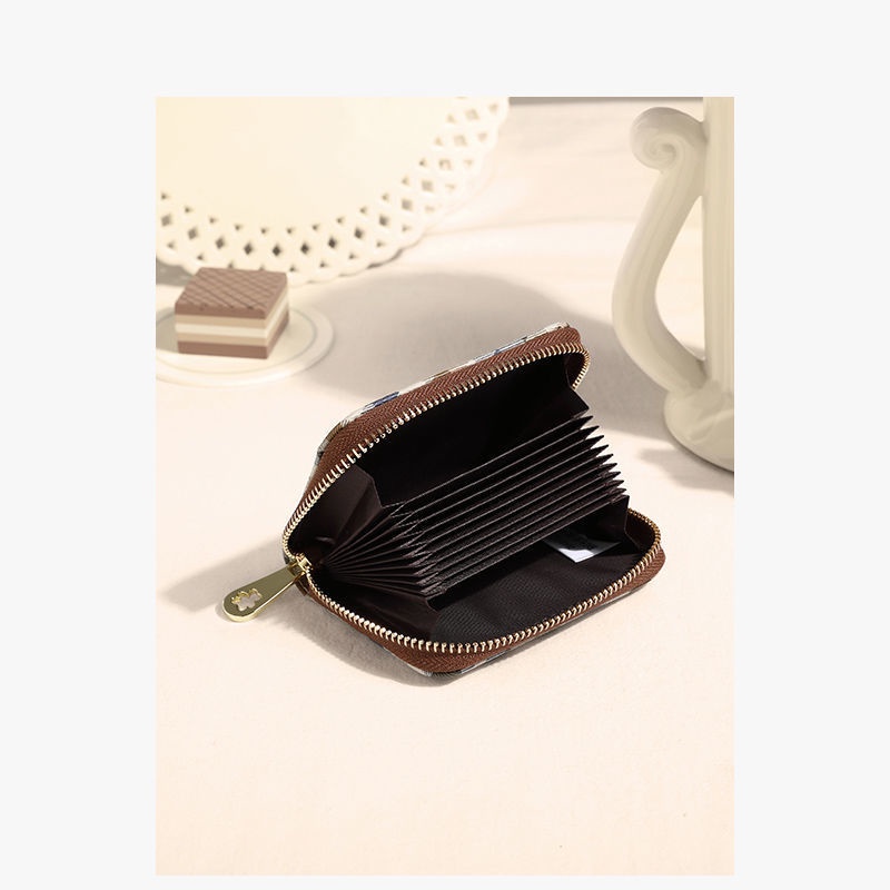 Ví Đựng Tiền Xu Mini Họa Tiết Gấu Hoạt Hình Dễ Thương