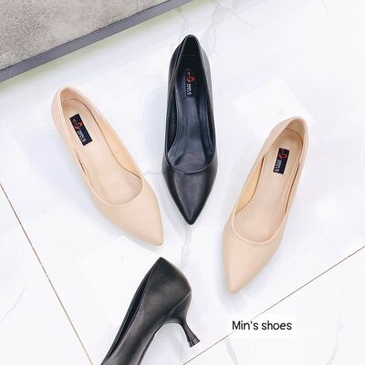 Min's Shoes - Giày Cao Gót Nữ Da Thật D379