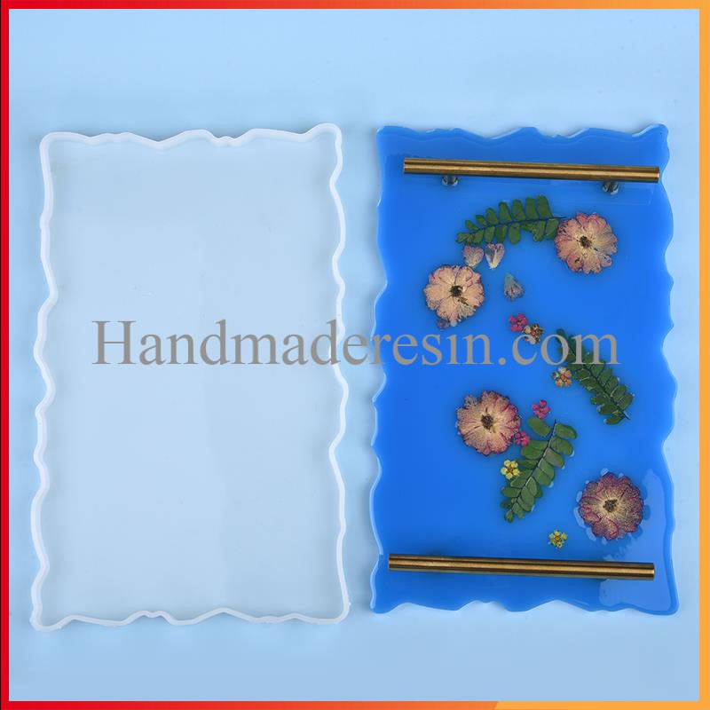 Khuôn Silicon Hình Chữ Nhật - Hướng Dẫn Làm Khay Trà, Hoa Quả Trang Trí