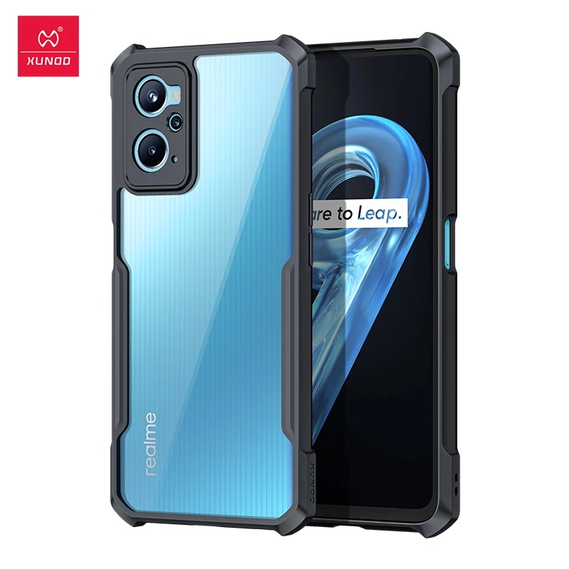 Ốp lưng XUNDD Realme 9i /dùng chung OPPO A36 / A96 - Mặt lưng trong, Viền TPU, Chống sốc