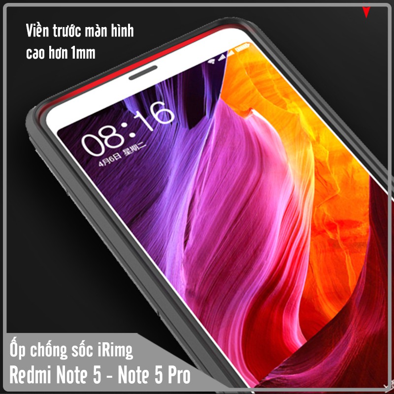 FREESHIP ĐƠN 99K_Ốp lưng dùng cho máy Xiaomi Note 5/ Note 5 Pro iRON - MAN IRING Nhựa PC cứng viền dẻo chống sốc