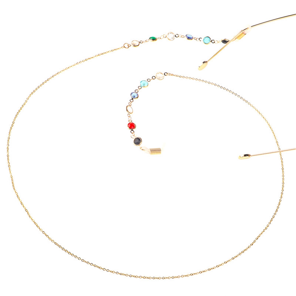 Dây Đeo Kính Chất Liệu Thép Không Gỉ Phong Cách Vintage Unisex