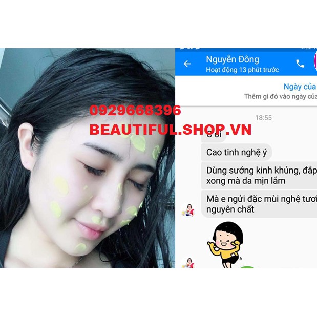 👍[100% Chính Hãng] Cao Tinh Nghệ MPĐT Trắng Da, Mờ Thâm, Ngừa Mụn, Se Lỗ Chân Lông, Hút Sắc Tố