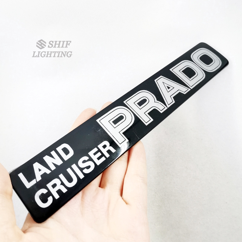 1 x ABS LAND CRUISER PRADO Logo Ô Tô Tự Động Bên Phía Sau Biểu Tượng Huy Hiệu Bút Đánh Dấu Decal TOY