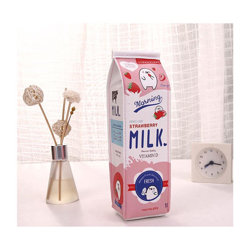 Bóp đựng bút hình bình sữa mini