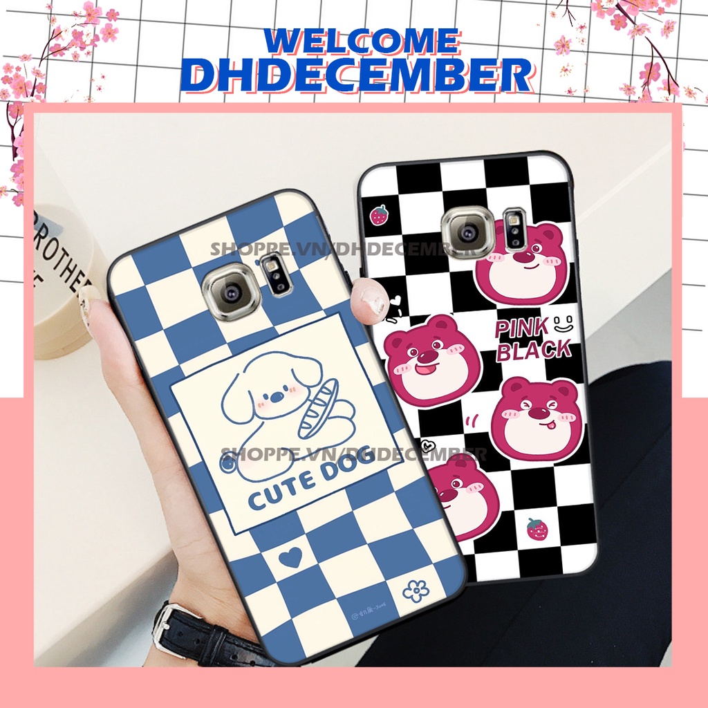 Ốp lưng Samsung Galaxy S6 - S6 EDGE in hình dễ thương- cute dog- n@sa RẺ-ĐẸP-CHẤT
