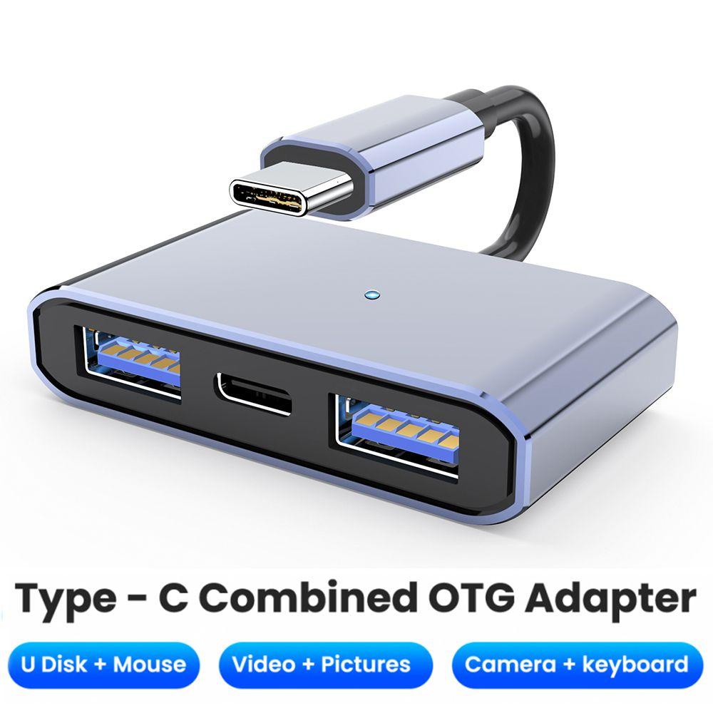 Đầu Đọc Thẻ Nhớ USB 3.0 Type C OTG Cho Laptop