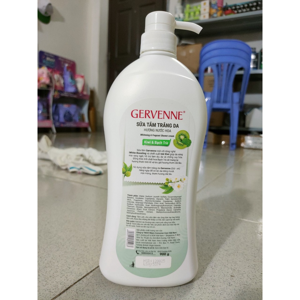 _GERVENNE SỮA TẮM 3 MÙI LỰA CHỌN 900g
