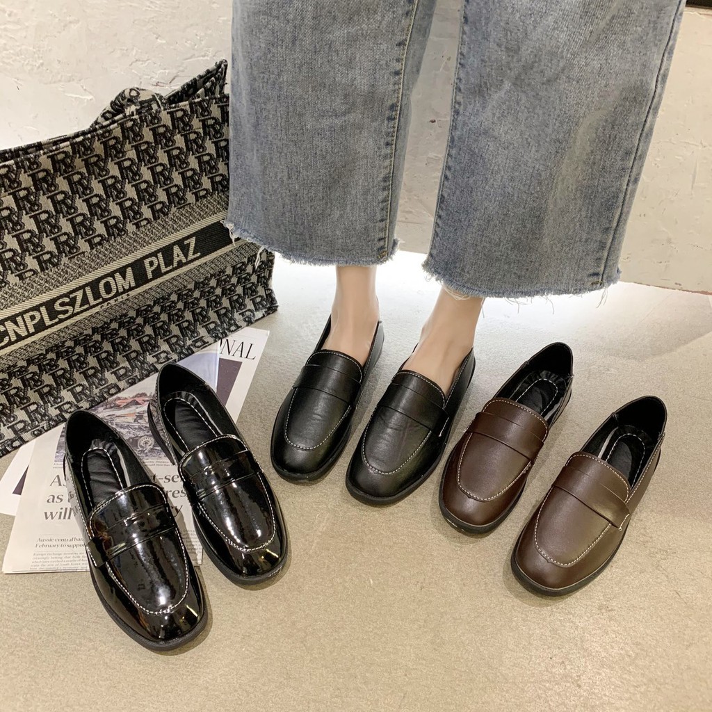 [ Mã 66CBSALE giảm 30K đơn 200K] Giày bít mũi dễ thương phong cách Hàn Quốc cho nữ | BigBuy360 - bigbuy360.vn