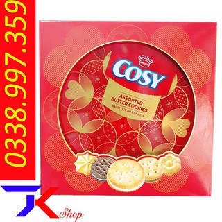 Bánh Quy Bơ CoSy Kinh Đô Hộp Thiếc 378g