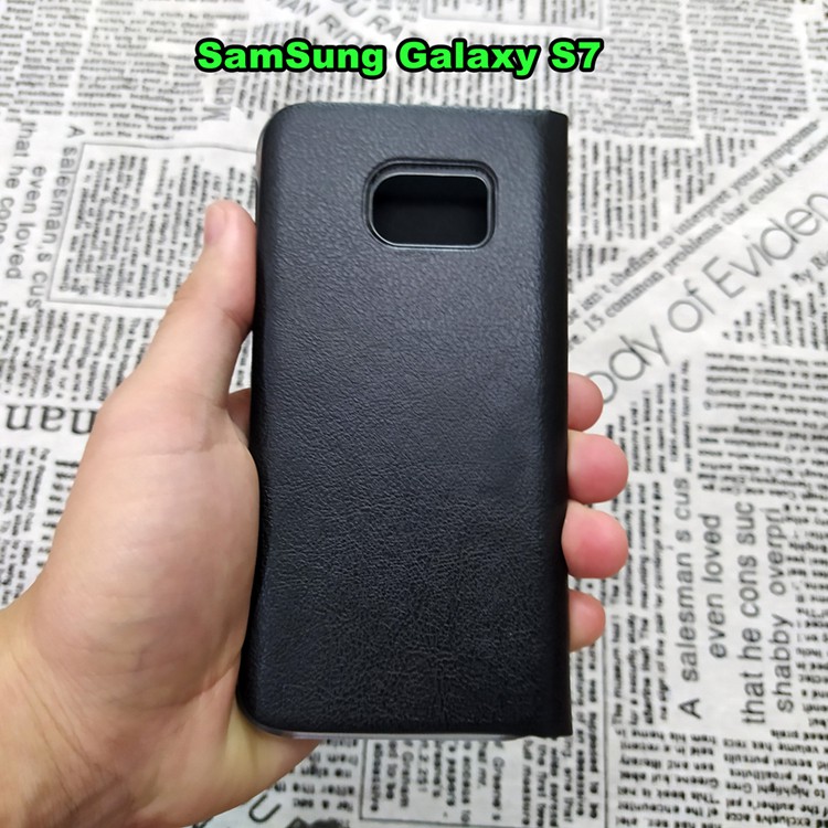 Bao Da Samsung Galaxy S7 / Galaxy S7 Edge / Galaxy S8 / Galaxy S8 Plus Kiểu Dáng Gấp 2 Mặt Và Có Phối Ví Sang Trọng | BigBuy360 - bigbuy360.vn