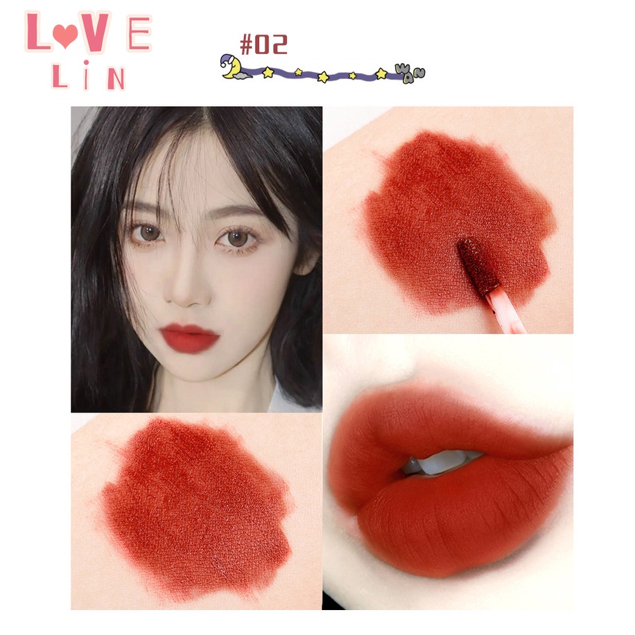 Bộ 3 Son Môi Màu Nhung Lì Kiêm Má Hồng Hai Công Dụng Màu Sắc Dành Cho Nữ