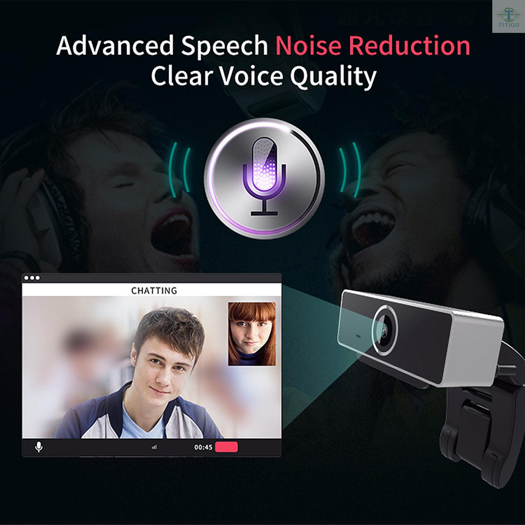 Webcam full hd 1080p kèm micrô tiện dụng chất lượng cao | BigBuy360 - bigbuy360.vn