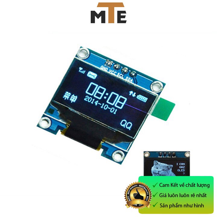 Màn hình hiển thị 128x64 Oled 0.96 Inch giao Tiếp I2C / SPI chuyên dụng