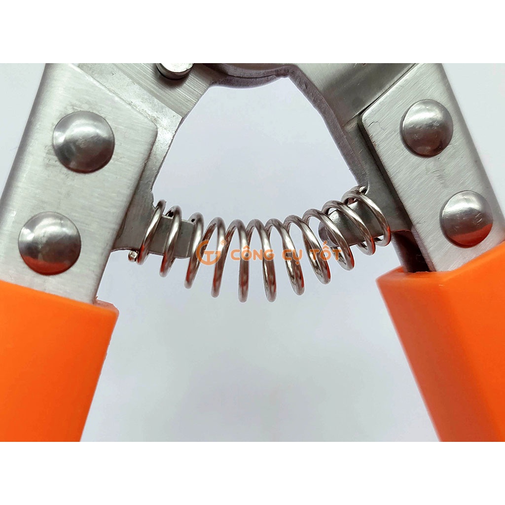 Kéo tỉa lá tỉa dăm 210mm lưỡi thép SK5 Kapusi
