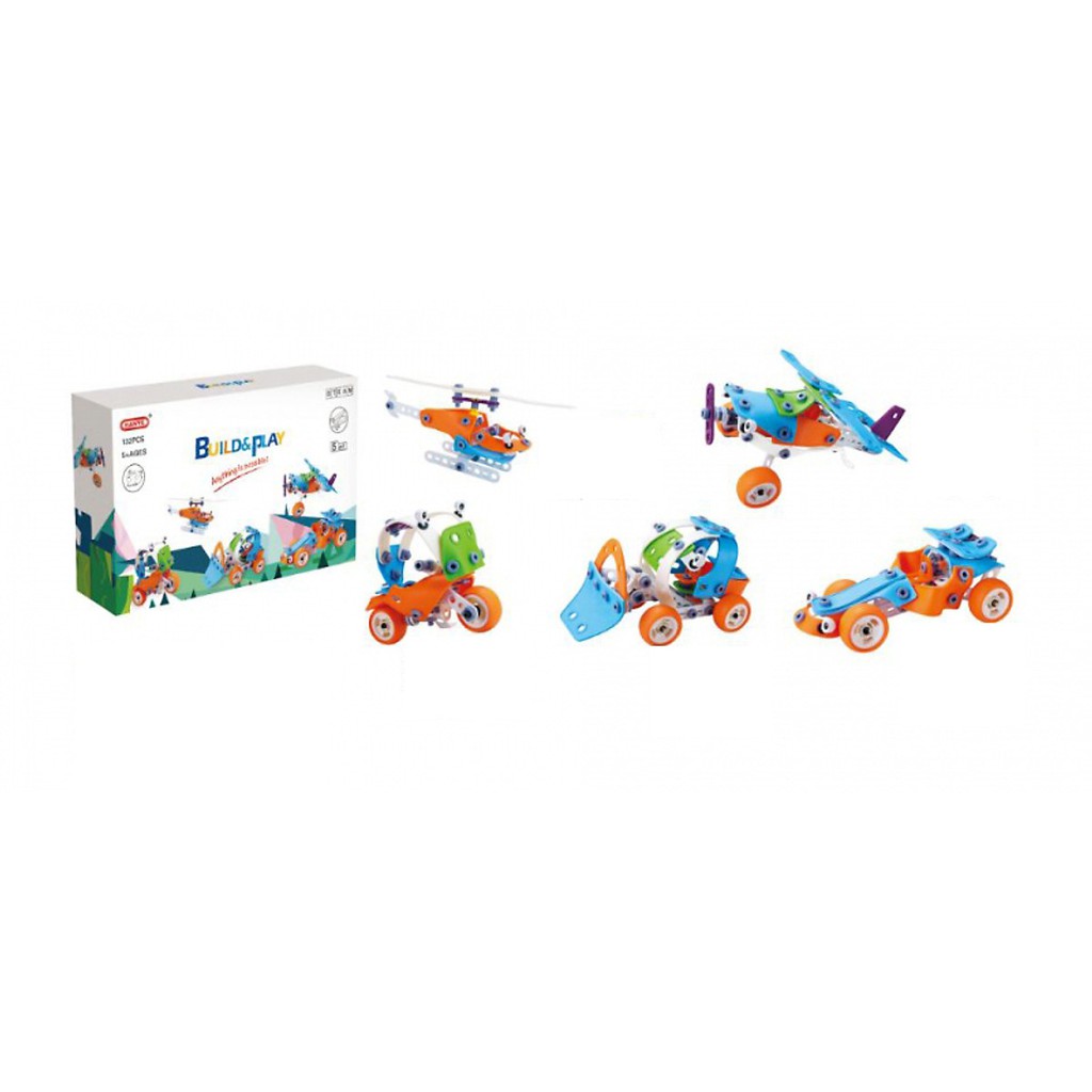 BỘ LẮP GHÉP BUILD&PLAY 5in1