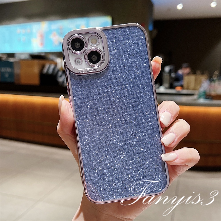 Ốp Điện Thoại TPU Dẻo Trong Suốt Đính Sequin Lấp Lánh Sang Trọng Cho iPhone 13 12 11 Pro Max X XR Xs SE 2020 8 7 Plus