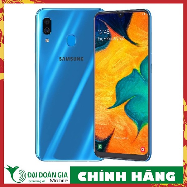 [Mã ELMTG giảm 4% đơn 2Tr] Điện thoại Samsung Galaxy A30 phiên bản 32G