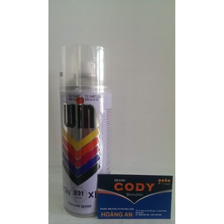 Sơn Xịt Win - Sơn Xịt 231- CLEAR