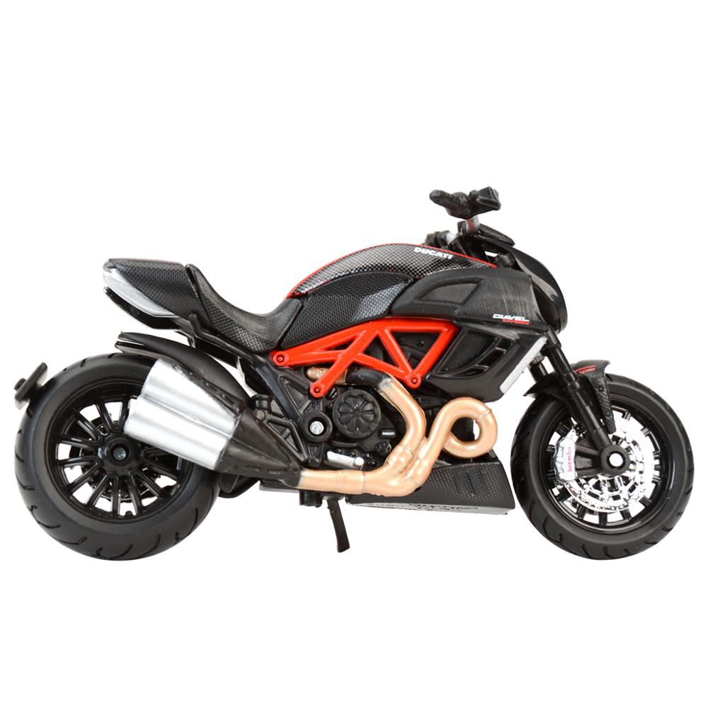 Maisto 1:18 Ducati Diavel Carbon Die Cast Đồ chơi mô hình tĩnh mô tô sưu tầm