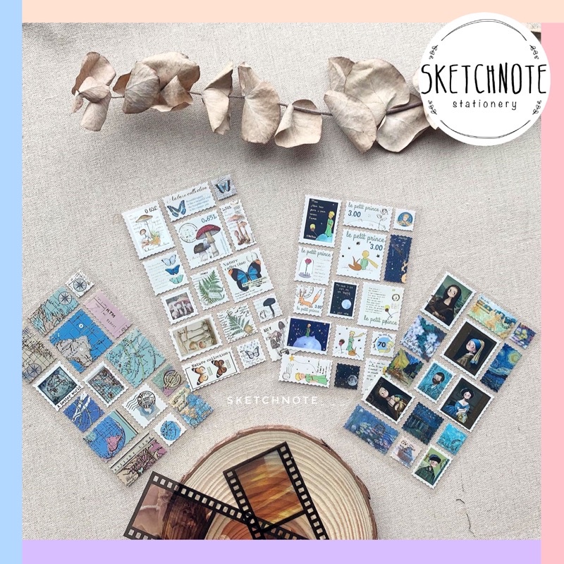 Sticker stamp hoạt hình ST084