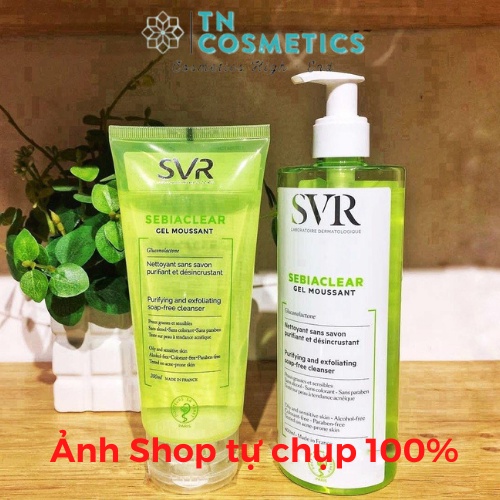 Sữa Rửa Mặt SVR SebiaClear Gel Moussant, Sữa Rửa Mặt Cho Da Dầu, Nhạy Cảm, SRM SVR 55ml, 200ml, 400ml SRM491 | BigBuy360 - bigbuy360.vn