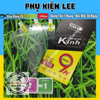 2 miếng cường lực trong full màn 9h cho iphone tặng kèm dán cacbon mặt lưng