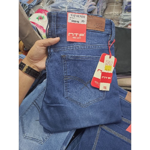 Ntf Xuất Khẩu Quần Jean Nam skinny / Quần skinny NTF Mới Nhất Thời Trang