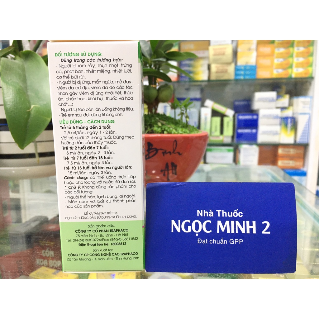 ✅ [Chính Hãng] Siro Boganic Kid dùng khi nóng trong, nhiệt miệng, mụn nhọt, mẩn ngứa, táo bón.(1 lọ 100ml)