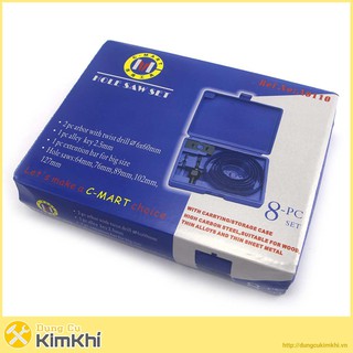 BỘ KHOÉT LỖ 8 CHI TIẾT C-MART A0110