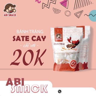 BÁNH TRÁNG ABI SATE MUA 2 BỊCH TẶNG 1 KHẨU TRANG