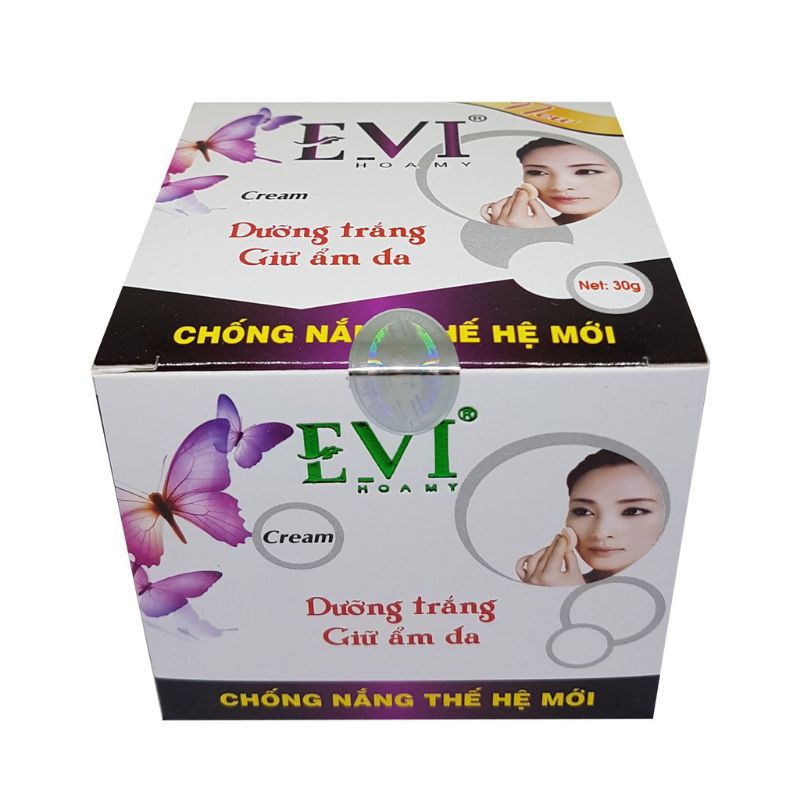 Kem Evi trắng da giữ ẩm 30g