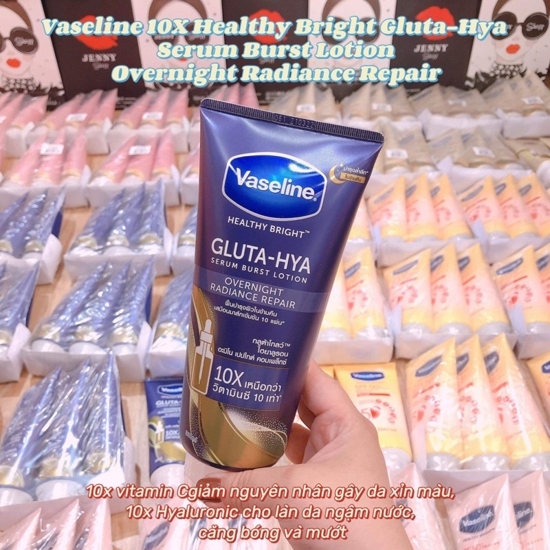 Sữa Dưỡng Thể Trắng Da Vaseline 10X - 50X