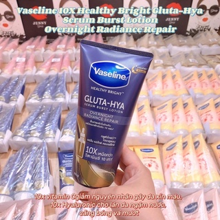 Sữa Dưỡng Thể Trắng Da Vaseline 10X - 50X - Niacinamide Tone Up, dưỡng thể nâng tông chống nắng mùa hè