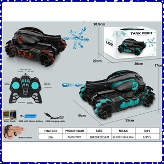 Đồ chơi cho bé xe tăng điều khiển có chế độ bắn - Hot nhất hiện nay, giúp trẻ rời xa điện thoại .. 3