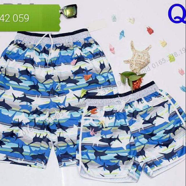 Quần đi biển đôi